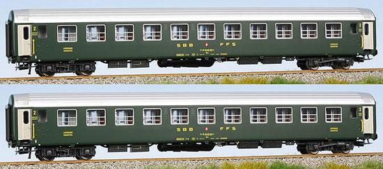 Set of 2 passenger cars 2nd class type Bcn with 11 compartments<br /><a href='images/pictures/LS_Models/47217.jpg' target='_blank'>Full size image</a>